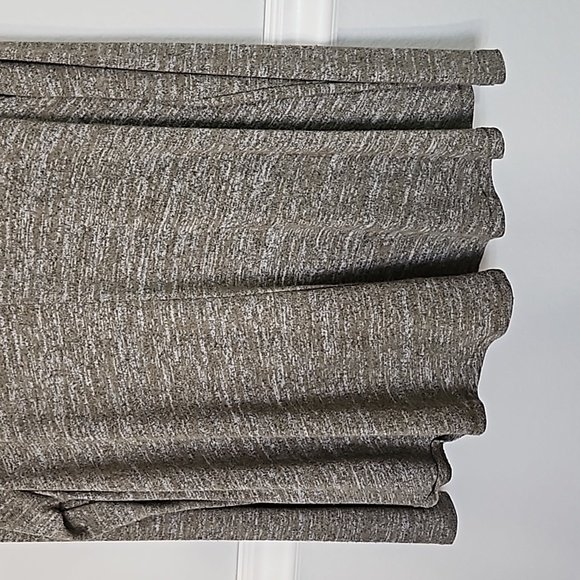 Aerie Long Sleeve Tight Knit Flowy V-neck Top Heather Green XS - Picture 8 of 13